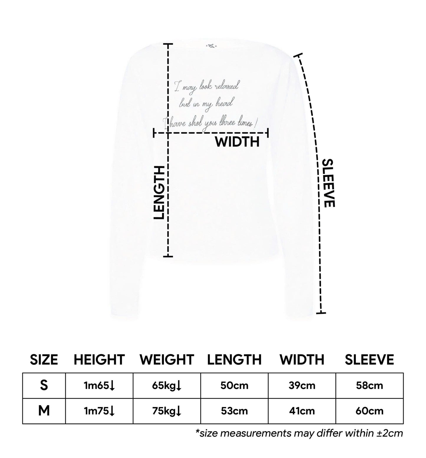 SWE HEADSHOT LS TEE - WHITE