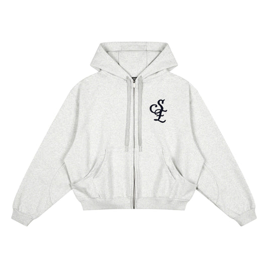 SWE CORE ZIP HOODIE - GRAY