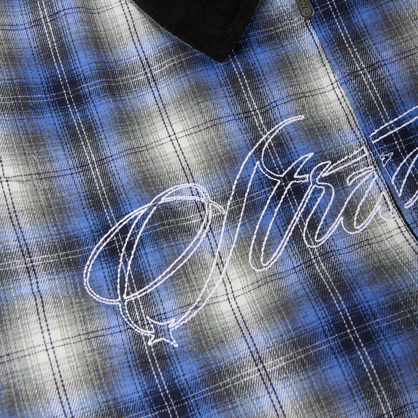 SWE FIELD PLAID JACKET - BLUE