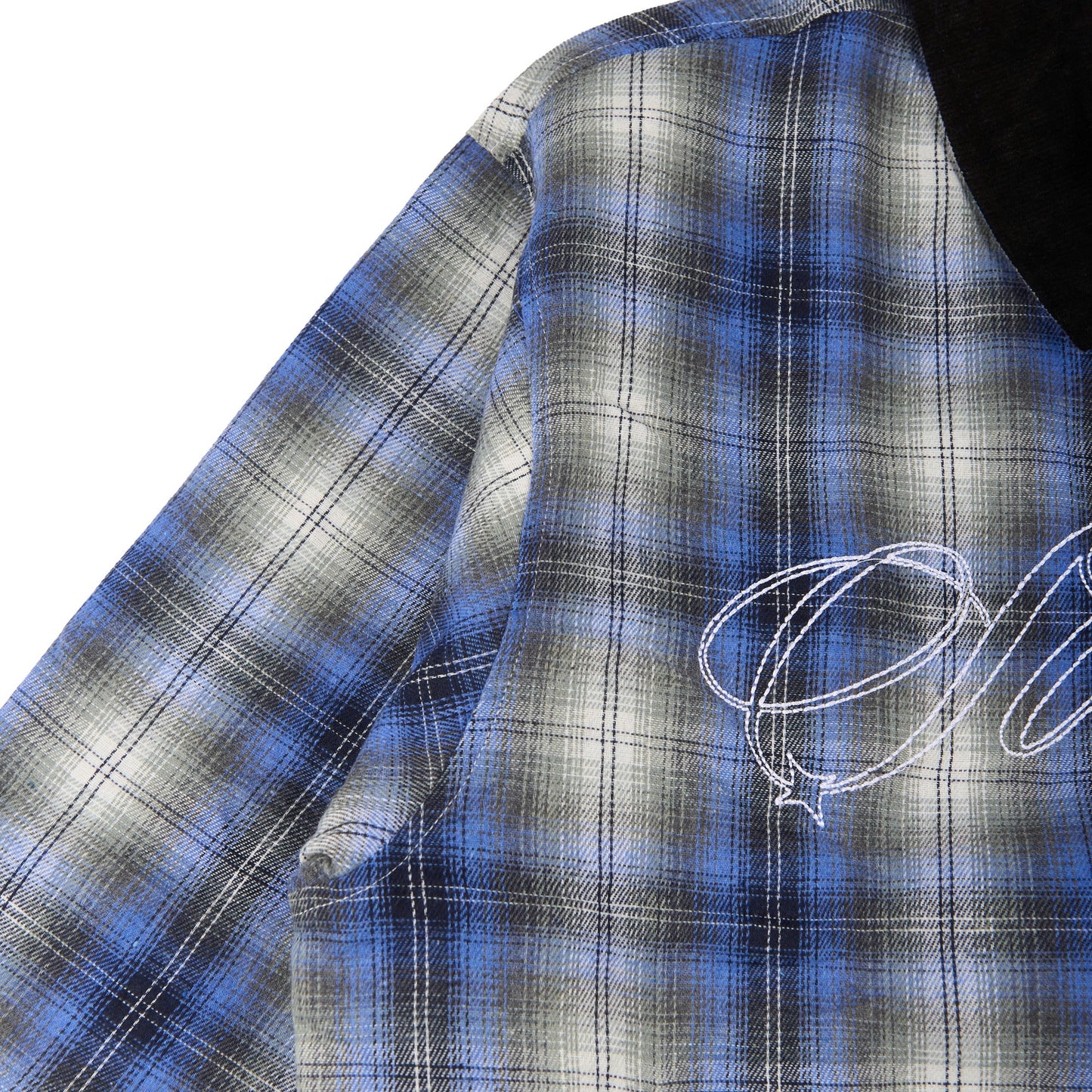 SWE FIELD PLAID JACKET - BLUE