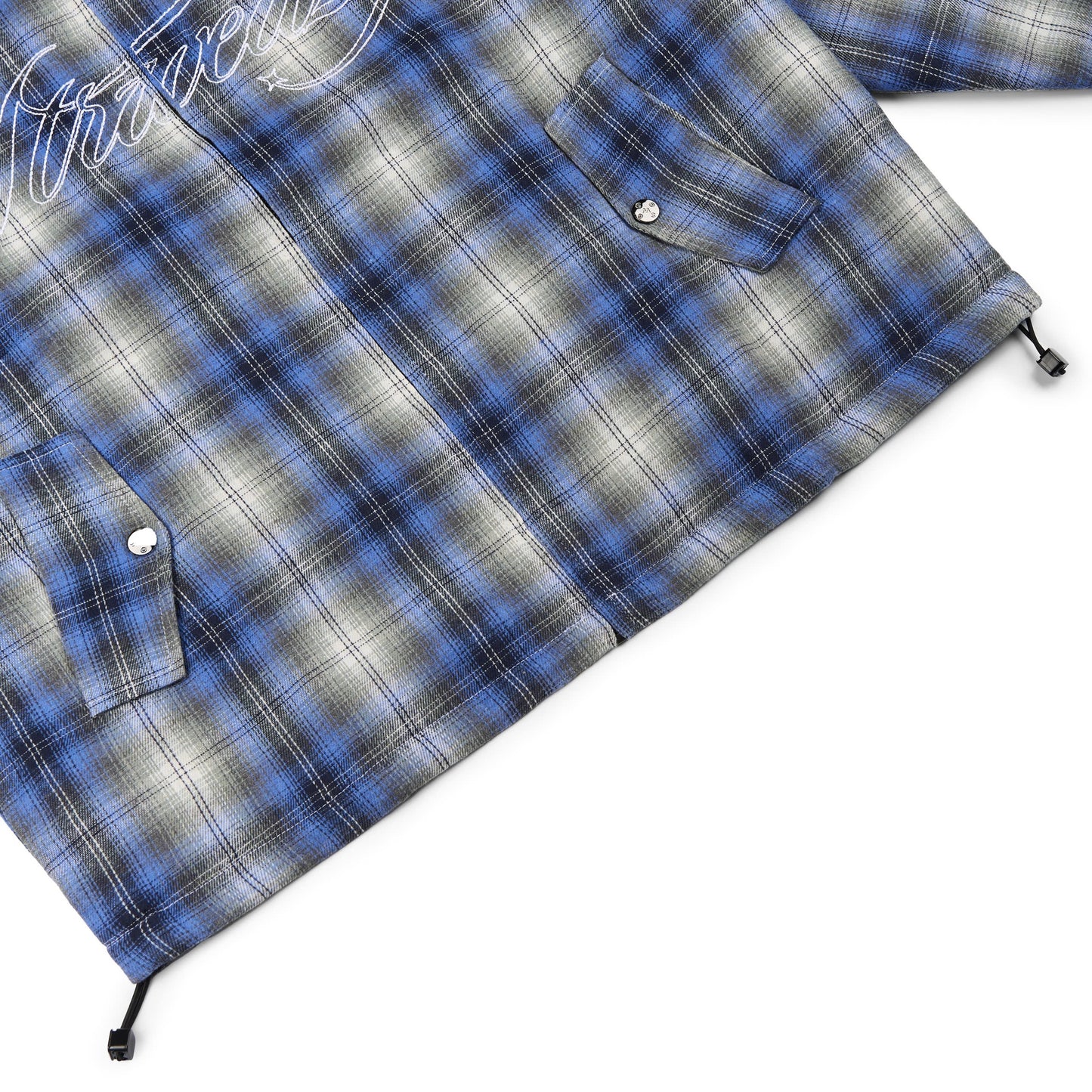 SWE FIELD PLAID JACKET - BLUE