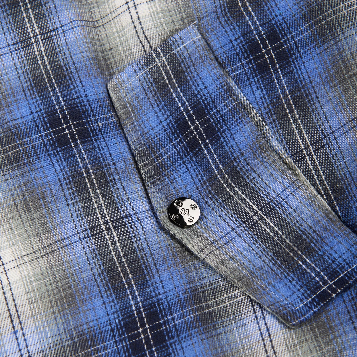 SWE FIELD PLAID JACKET - BLUE