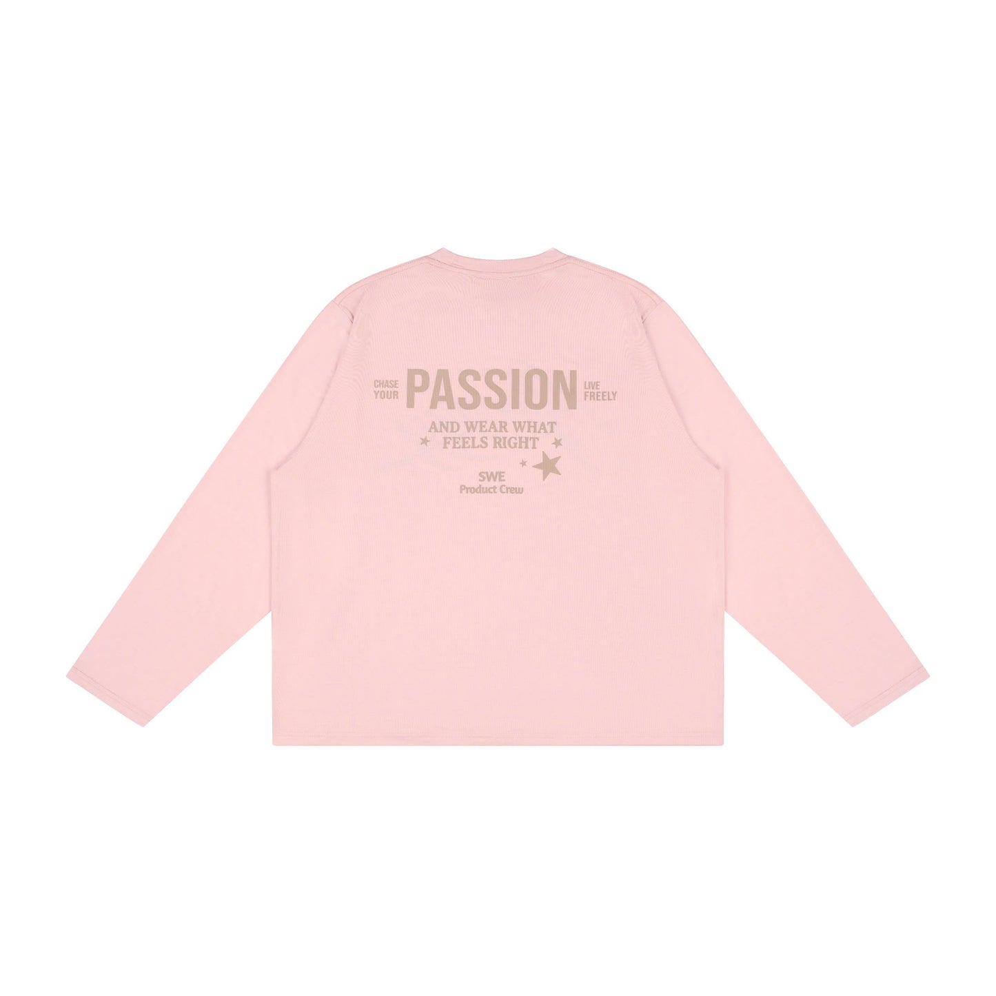 SWE SOFTLINE L/S TEE - PINK