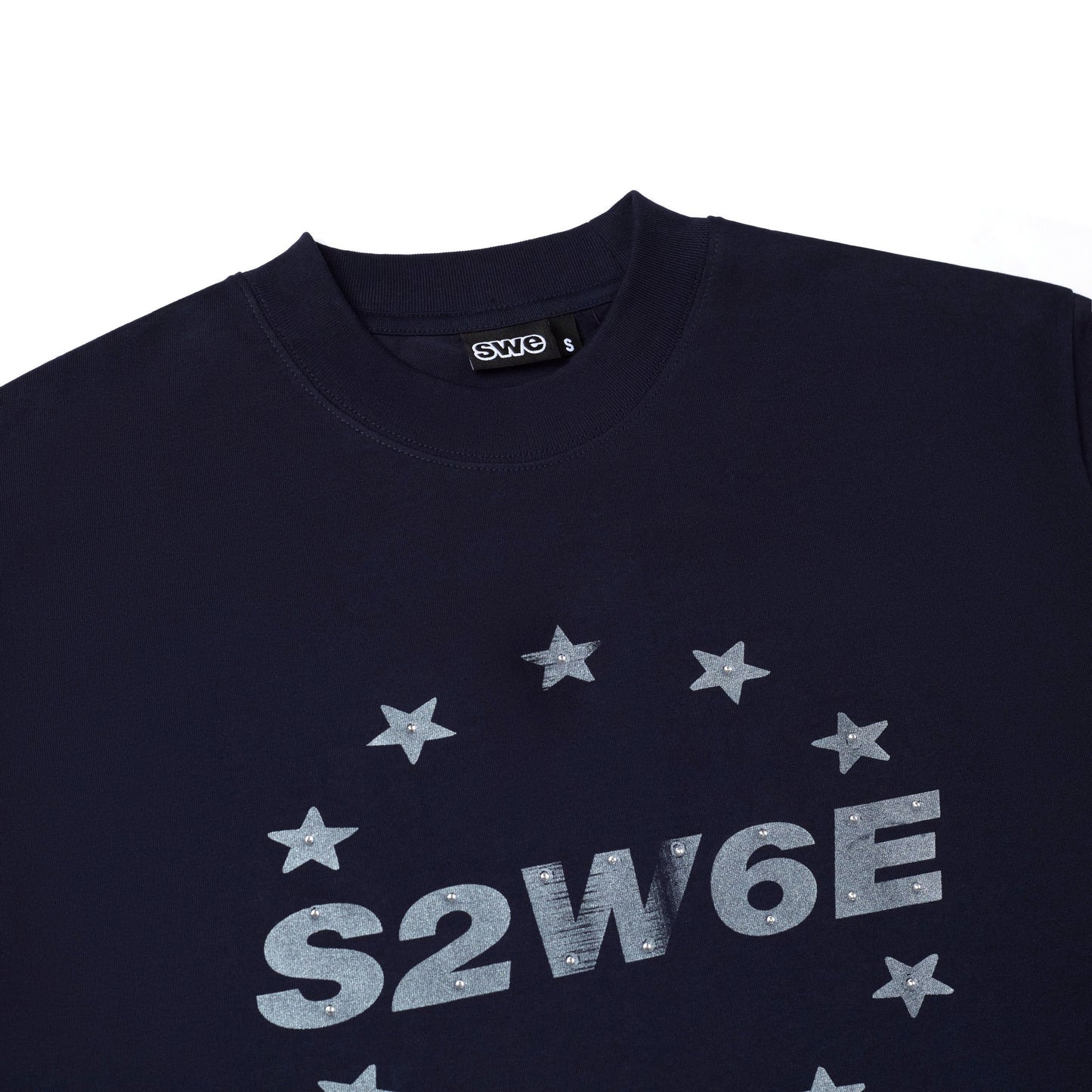 SWE UNION BOXY TEE - DARK NAVY