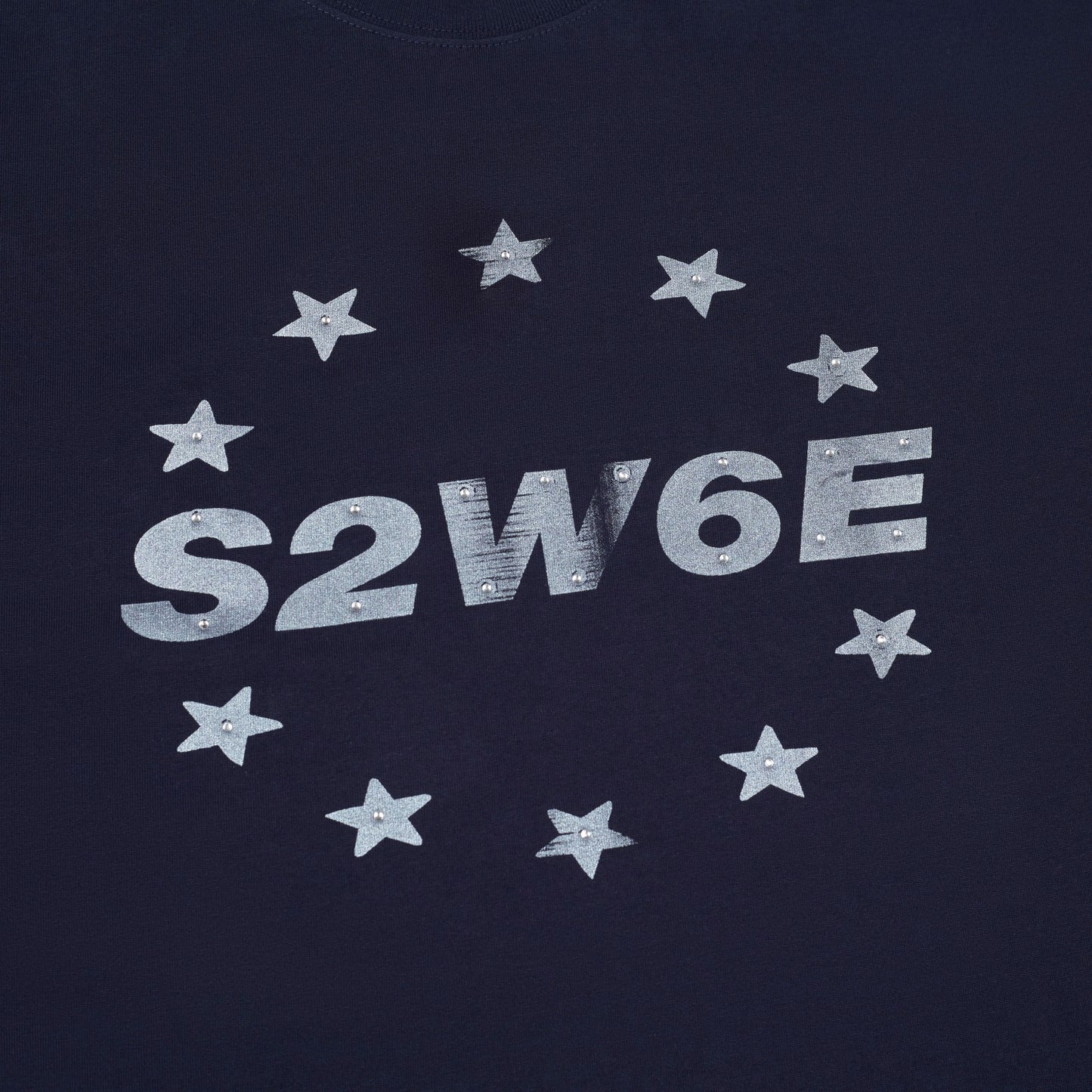SWE UNION BOXY TEE - DARK NAVY