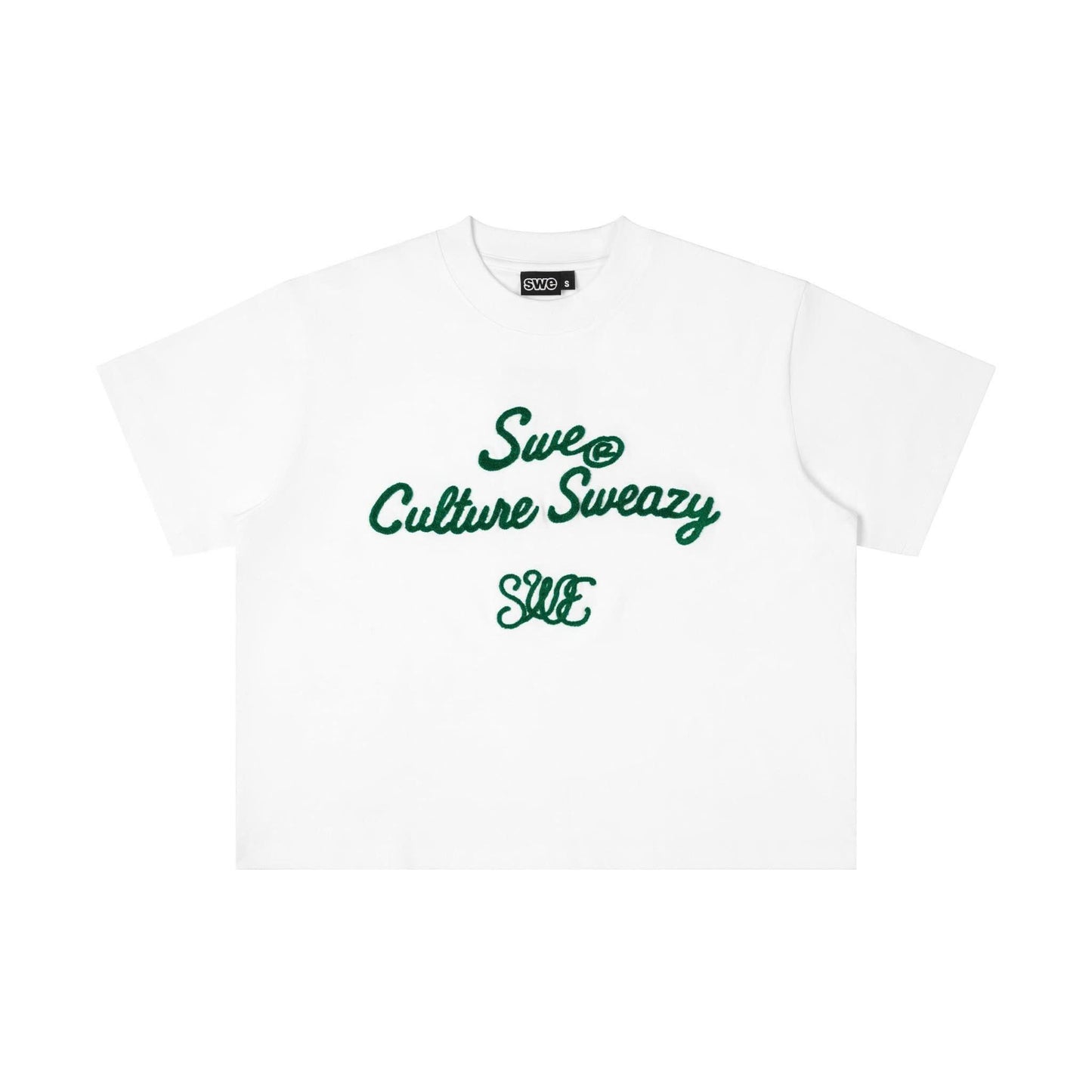 SWE RHYTHM BOXY TEE - WHITE