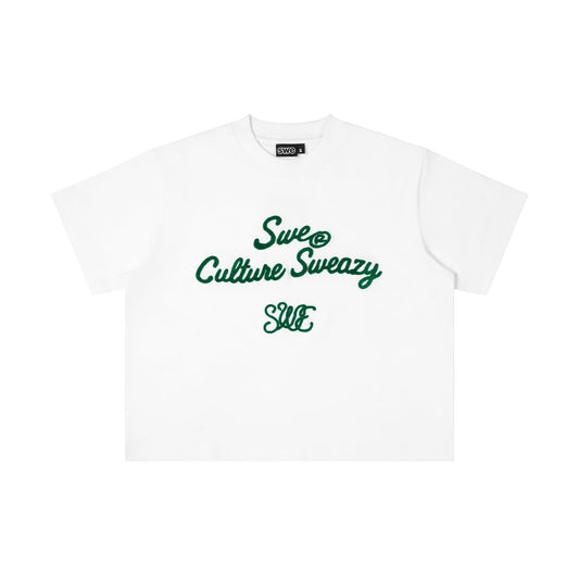 SWE RHYTHM BOXY TEE - WHITE