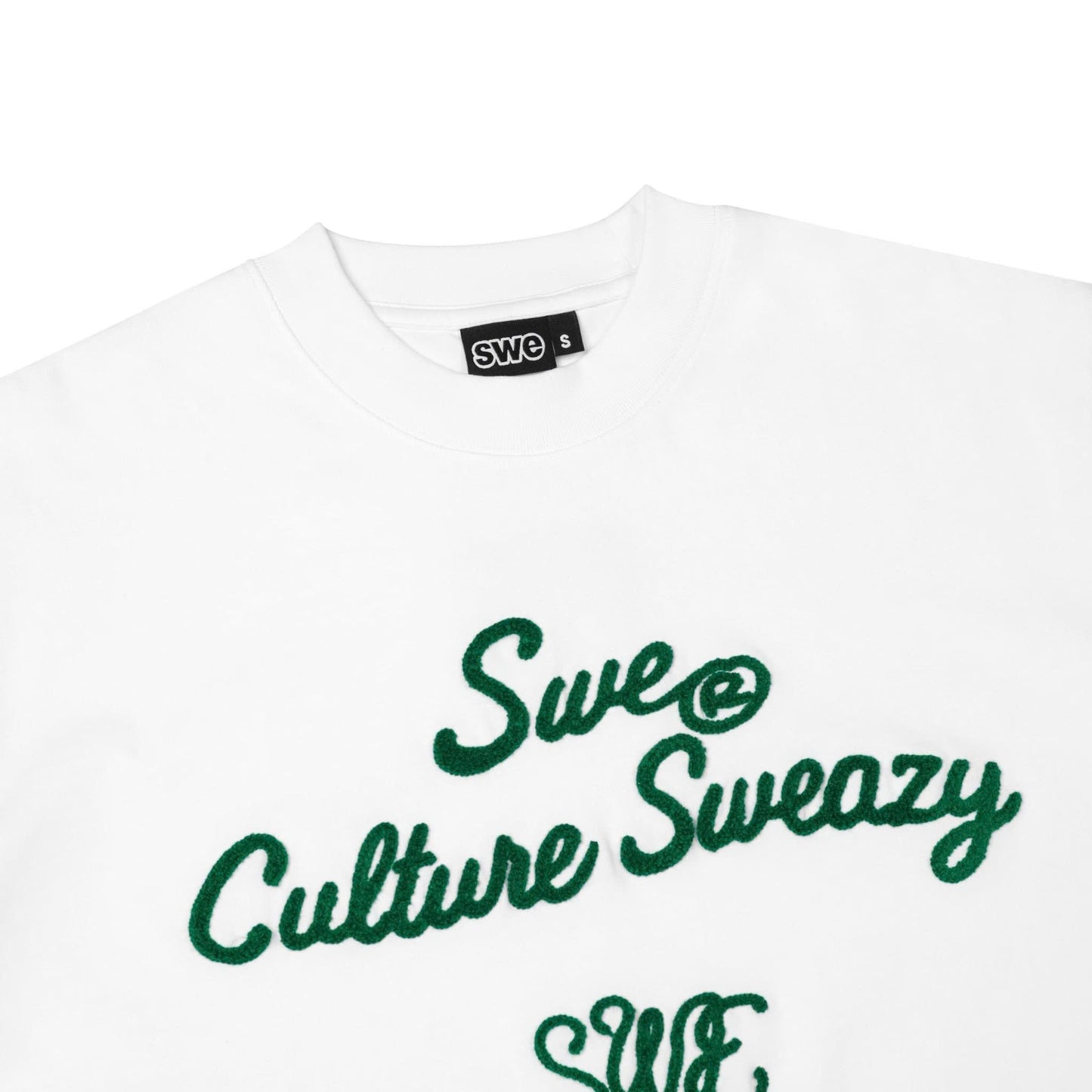 SWE RHYTHM BOXY TEE - WHITE